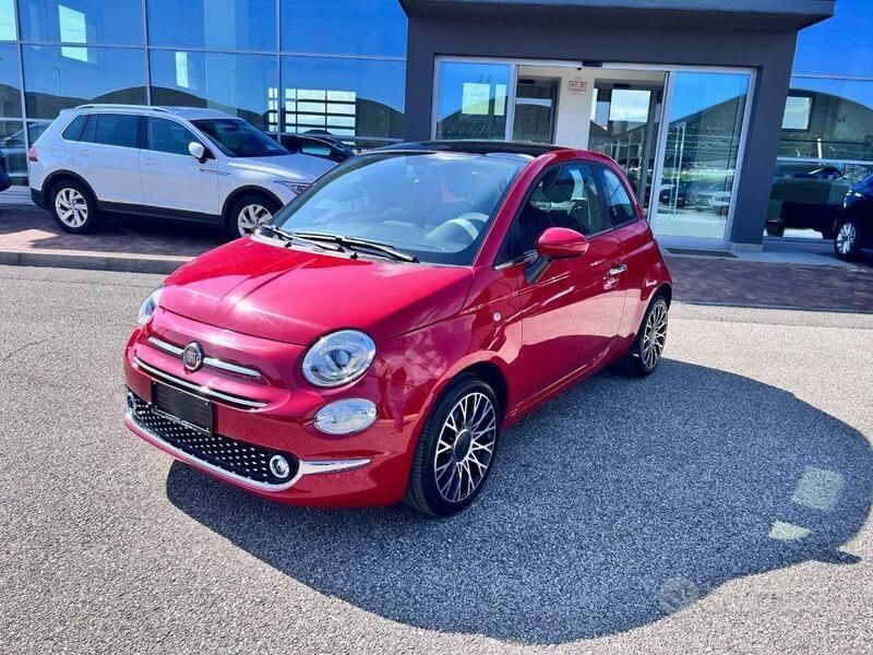 Usata Fiat 500 69 CV (50 kW) 2024 Rosso Utilitaria