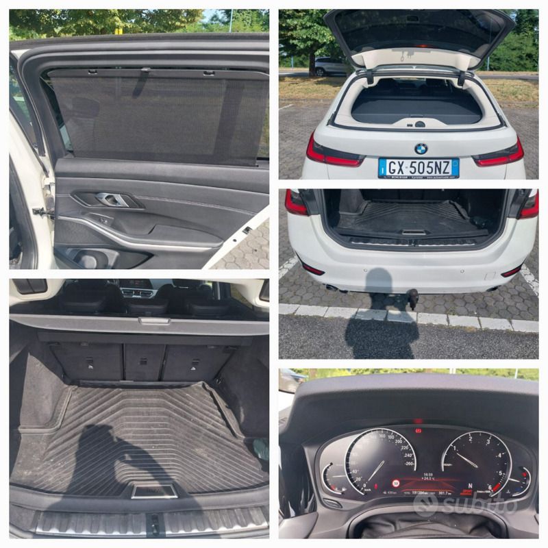 Usata BMW 318 150 CV (110 kW) 2020 Bianco Station wagon