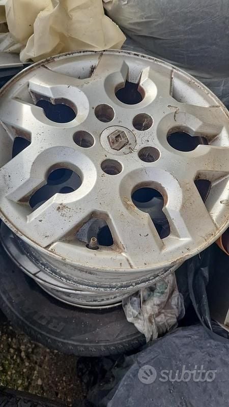 Usata Renault Kangoo 85 CV (62 kW) 2009 Blu Monovolume