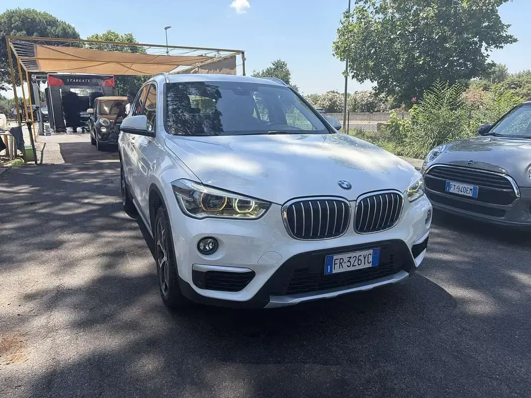 Usata BMW X1 xLine 150 CV (110 kW) 2018 Bianco SUV