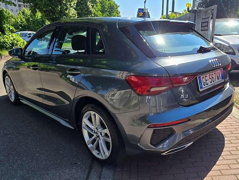 Usata Audi A3 S-Line 150 CV (110 kW) 2020 Nero Berlina
