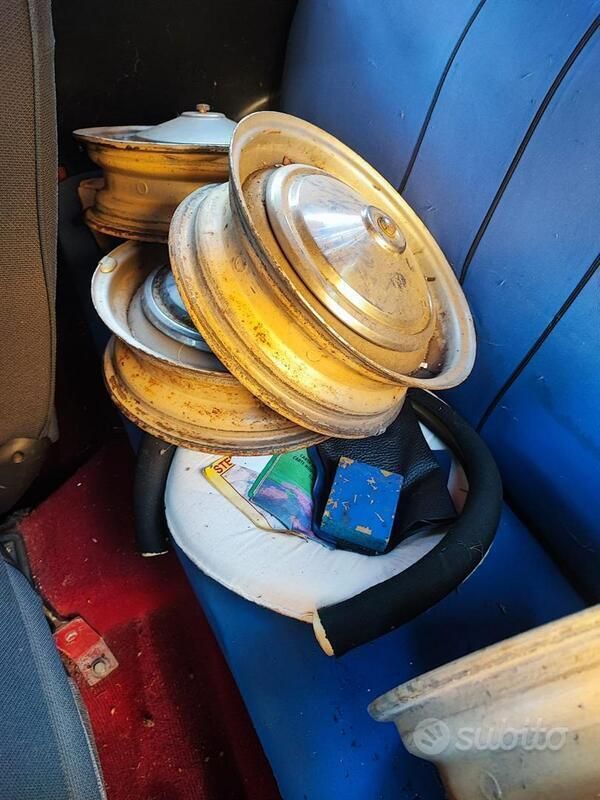 Usata Fiat 500 1970 Rosso Utilitaria