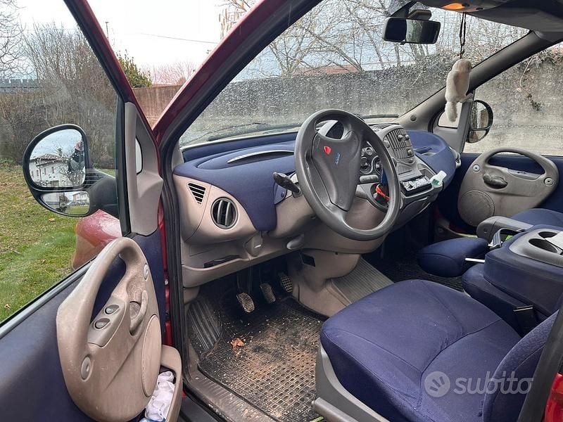 Usata Fiat Multipla 1999 Rosso Monovolume