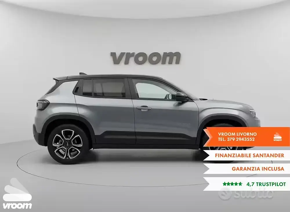 Usata Jeep Avenger Summit 101 CV (74 kW) 2024 Grigio SUV