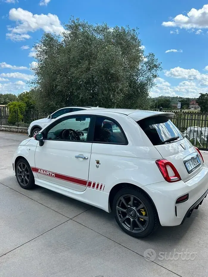 Usata Abarth 595 145 CV (106 kW) 2019 Bianco Berlina