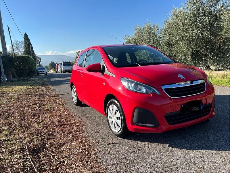 Usata Peugeot 108 Access 69 CV (50 kW) 2015 Rosso Berlina