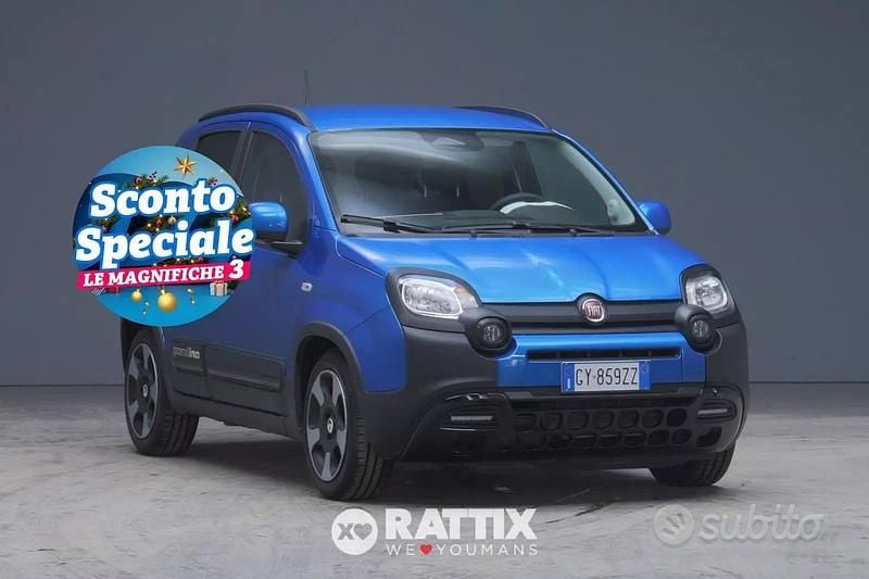 Blu Usata 2025 Fiat Panda Cross Tre volumi | 11.700 € (Buon prezzo) - Immagine 1/4
