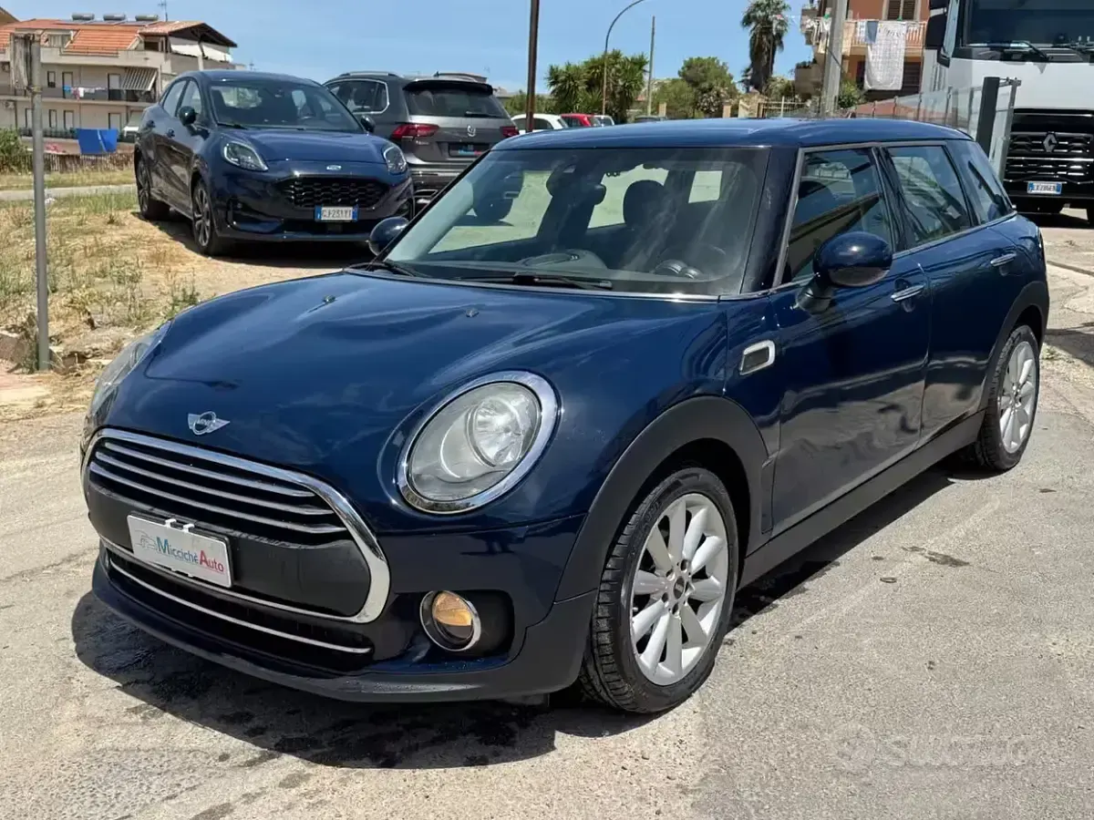 Usata Mini Cooper D Clubman 116 CV (85 kW) 2016 Blu Station wagon
