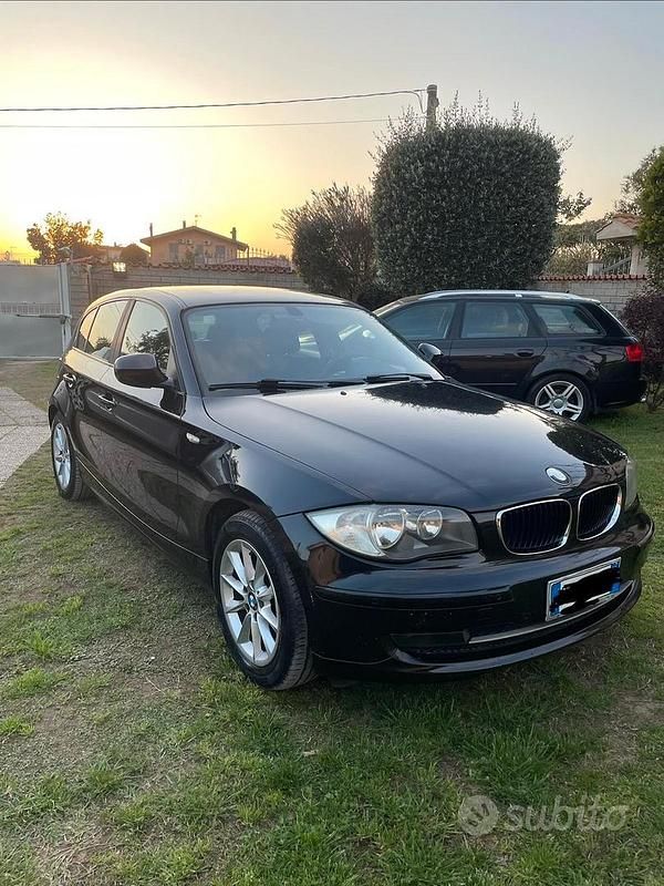 Usata BMW 116 2010 Nero Utilitaria