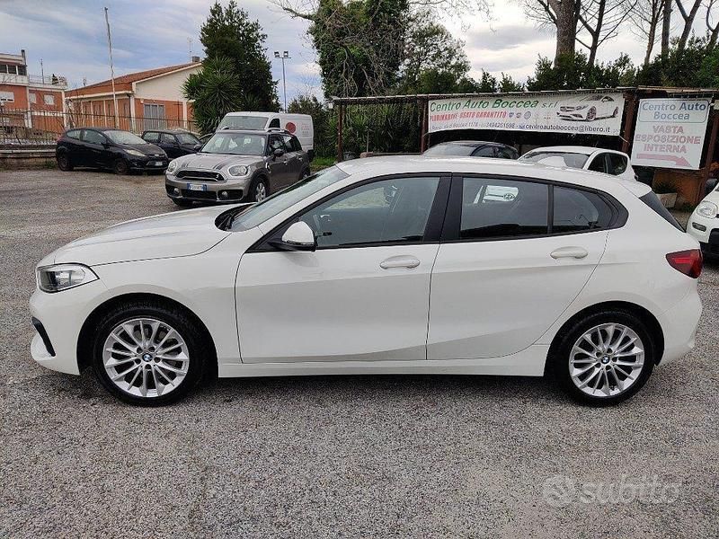 Usata BMW 116 Advantage 116 CV (85 kW) 2022 Bianco Utilitaria