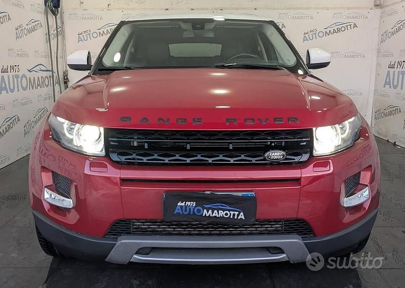 Usata Land Rover Range Rover evoque Dynamic 150 CV (110 kW) 2015 Rosso SUV