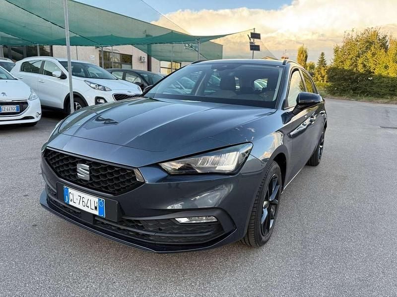 Grigio Usata 2022 Seat Leon Business Station wagon | 18.900 € (Ottimo prezzo) - Immagine 1/4