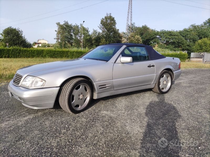 Usata Mercedes SL280 193 CV (141 kW) 1997 Grigio Cabrio