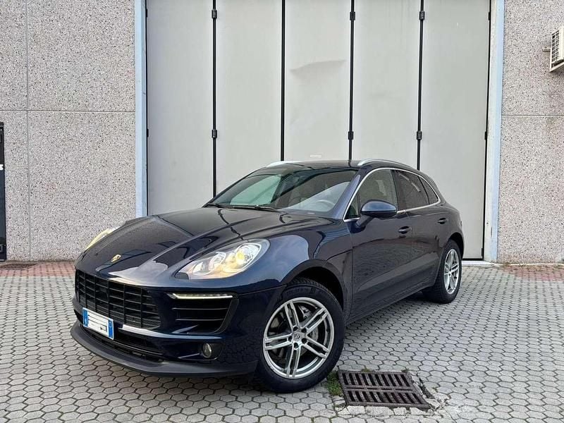 Usata Porsche Macan 250 CV (183 kW) 2016 Blu/azzurro SUV