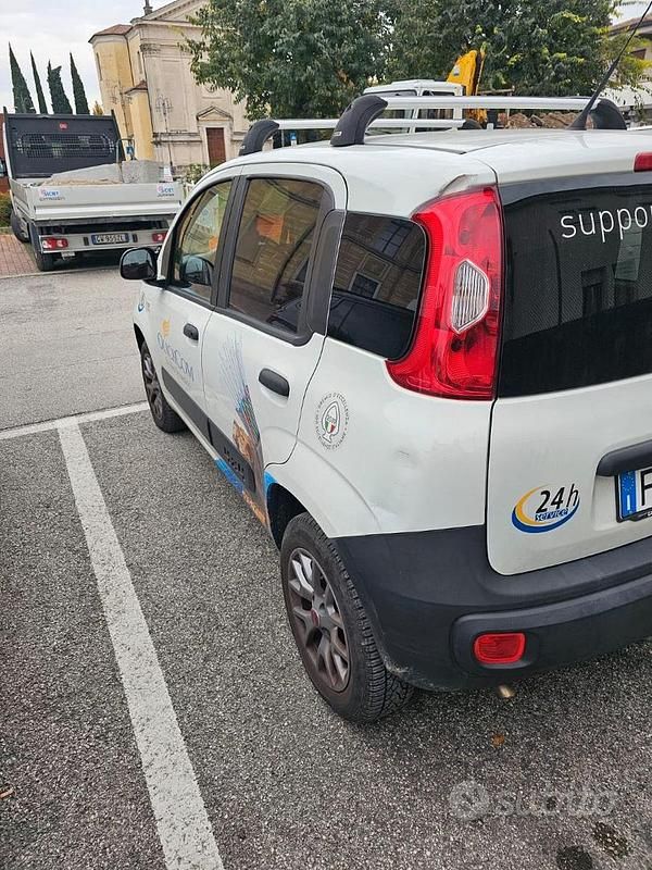 Usata Fiat Panda 4x4 2018 Bianco Utilitaria