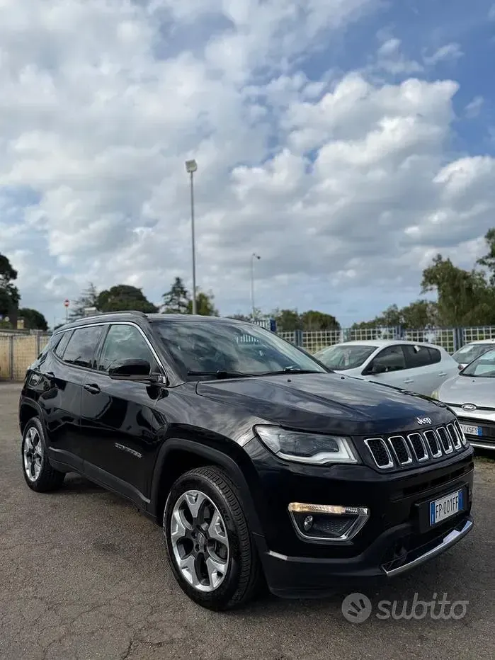 Usata Jeep Compass Limited 140 CV (102 kW) 2018 Nero SUV