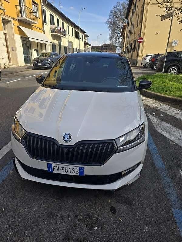 Usata Skoda Fabia Monte Carlo 110 CV (80 kW) 2019 Bianco Berlina