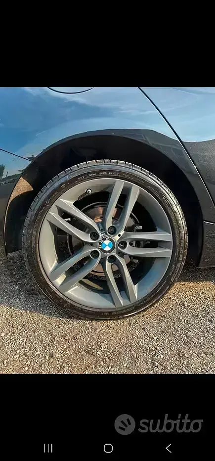Usata BMW 116 M Sport 116 CV (85 kW) 2017 Nero Utilitaria