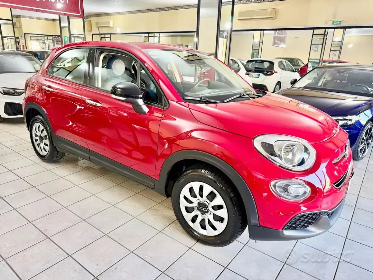 Usata Fiat 500X 95 CV (69 kW) 2022 Rosso SUV