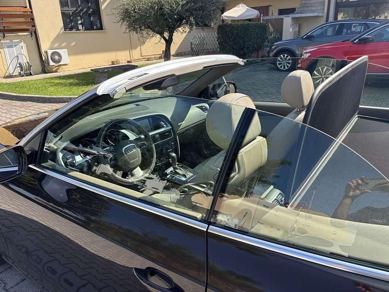 Usata Audi A5 Cabriolet 211 CV (155 kW) 2009 Marrone metallizzato Cabrio