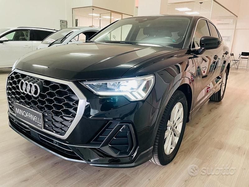 Usata Audi Q3 S-Line 150 CV (110 kW) 2020 Nero SUV