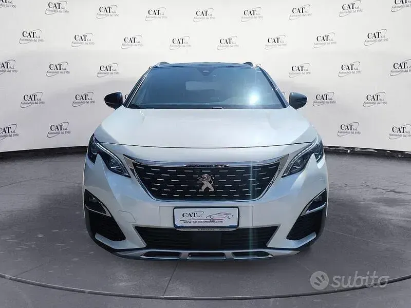 Usata Peugeot 3008 GT-line 120 CV (88 kW) 2018 Bianco SUV