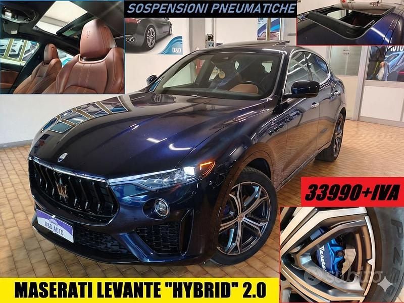 Usata Maserati Levante GT 330 CV (242 kW) 2021 Blu SUV