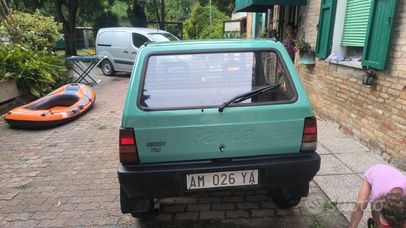 Usata Fiat Panda 1995 Verde Utilitaria