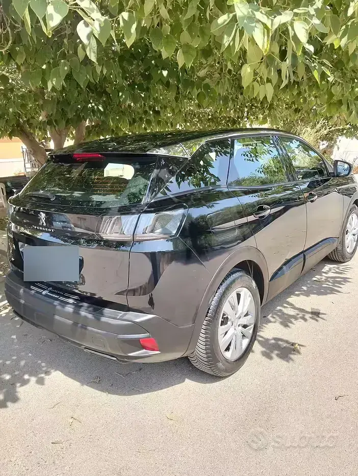 Usata Peugeot 3008 131 CV (96 kW) 2021 Nero SUV