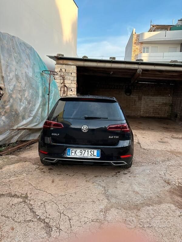 Usata VW Golf VII 150 CV (110 kW) 2017 Nero Berlina