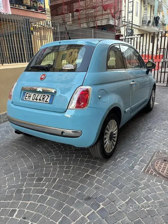 Usata Fiat 500 85 CV (62 kW) 2011 Bluazzurro Berlina