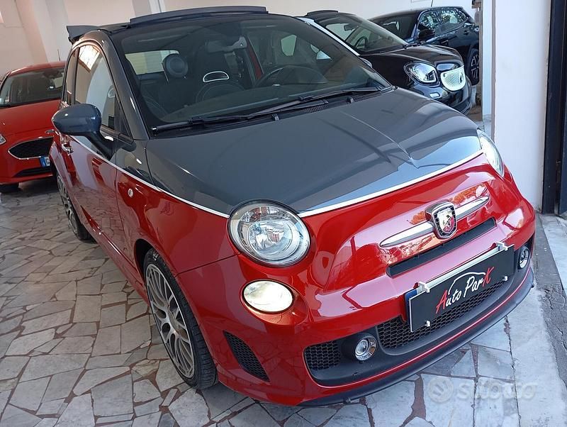 Usata Abarth 500C Custom 140 CV (102 kW) 2015 Rosso Cabrio