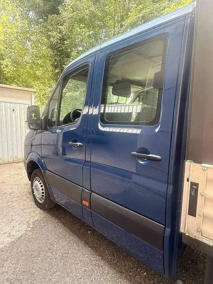 Usata VW Crafter 136 CV (100 kW) 2014 Blu/azzurro Furgone