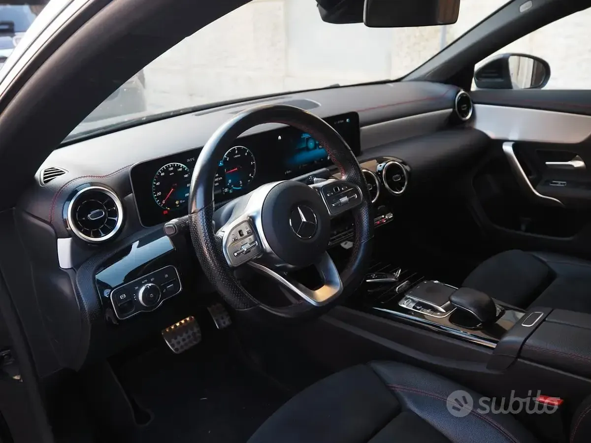 Usata Mercedes CLA200 Premium 150 CV (110 kW) 2019 Nero Coupé