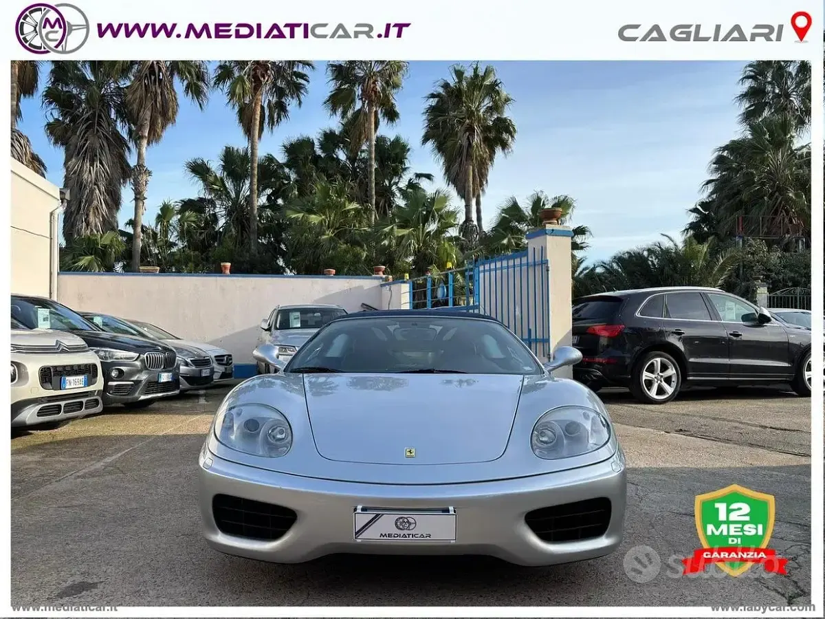 Usata Ferrari 360 400 CV (294 kW) 2002 Grigio Cabrio