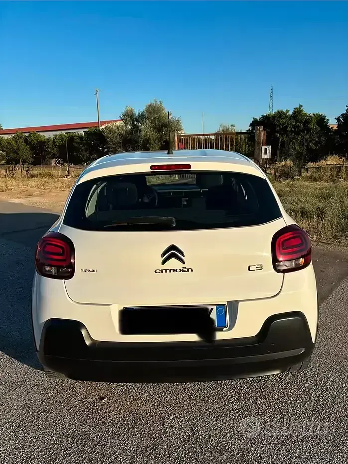 Usata Citroën C3 75 CV (55 kW) 2018 Bianco Utilitaria