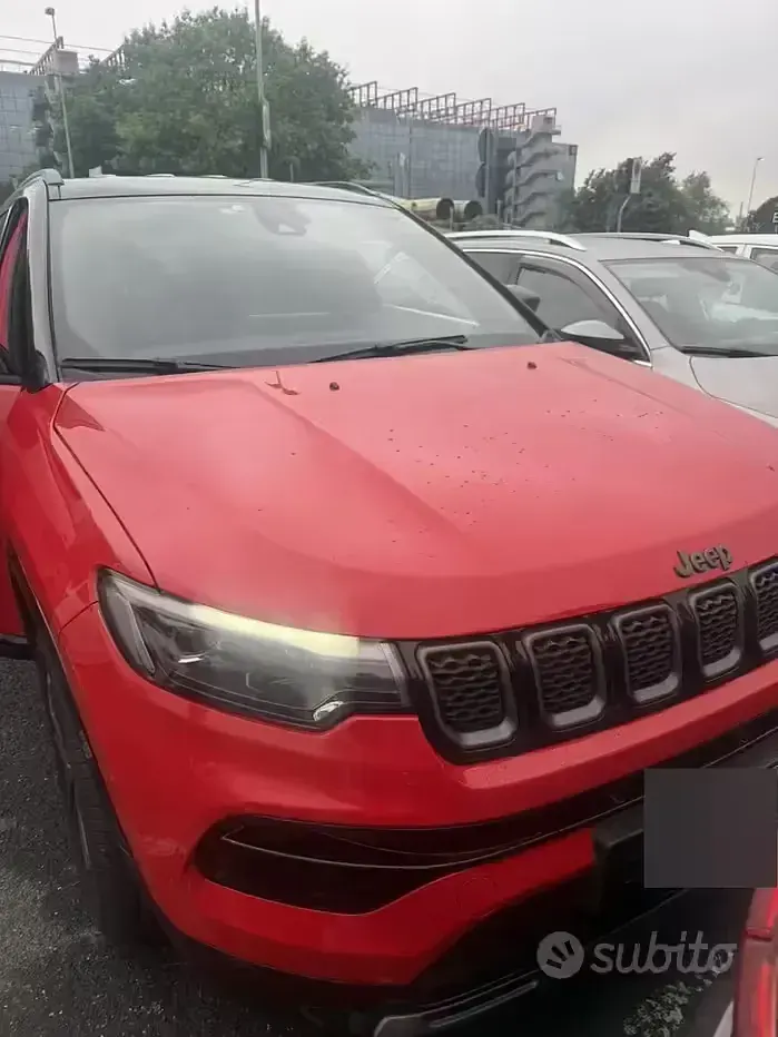 Usata Jeep Compass Limited 2021 Rosso SUV