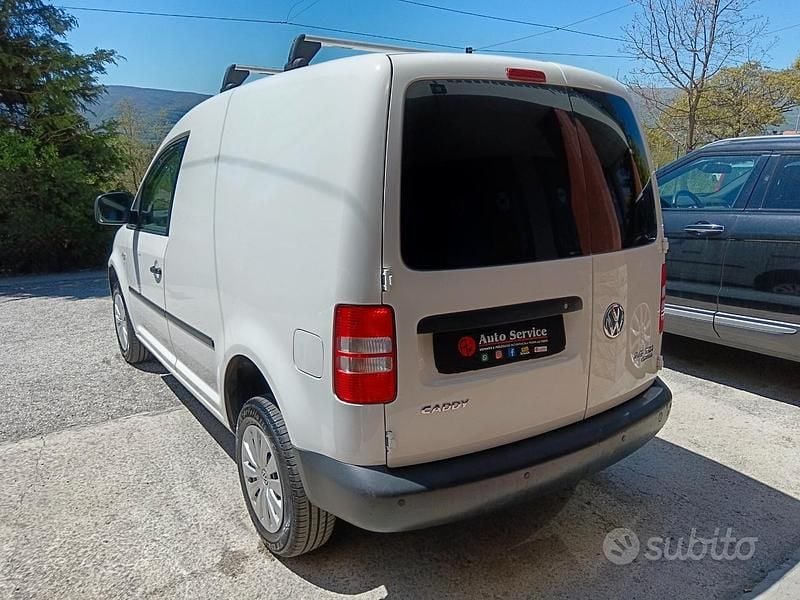 Usata VW Caddy 110 CV (80 kW) 2014 Bianco Monovolume