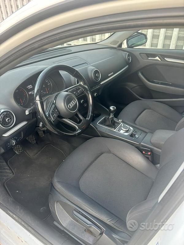 Usata Audi A3 2017 Bianco Berlina