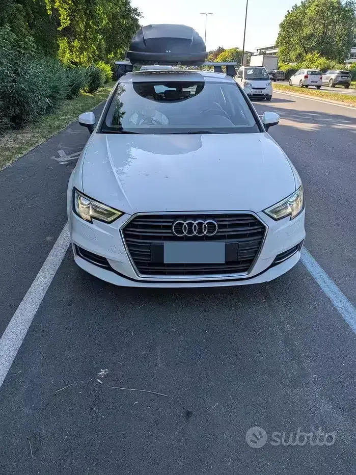 Usata Audi A3 116 CV (85 kW) 2017 Bianco Berlina