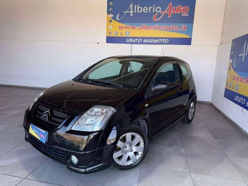 Usata Citroën C2 VTR Sport 70 CV (51 kW) 2005 Nero Utilitaria