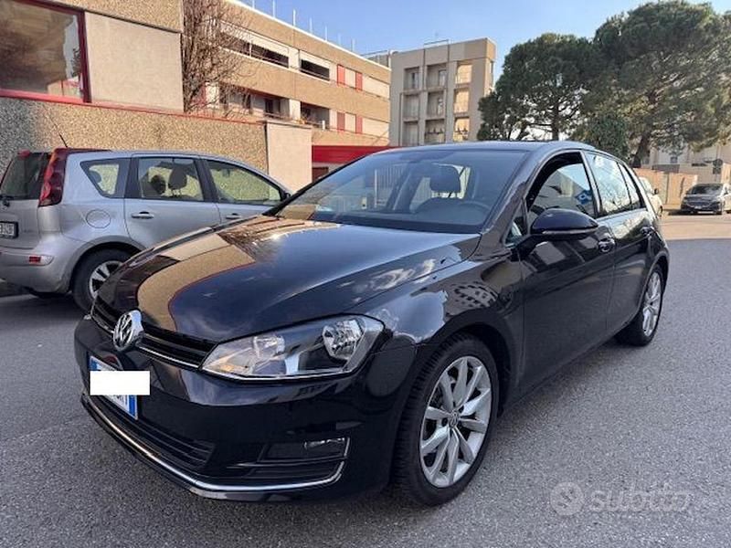 Usata VW Golf VII Highline 125 CV (91 kW) 2016 Nero Berlina