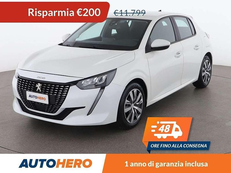 Bianco Usata 2020 Peugeot 208 Active Due volumi | 11.799 € (Buon prezzo) - Immagine 1/3