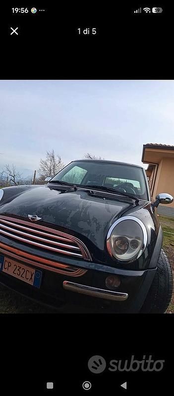 Usata Mini One D 75 CV (55 kW) 2004 Nero Utilitaria
