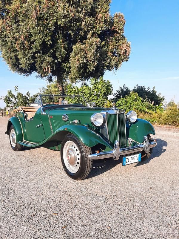 Verde Usata 1951 MG TD Cabrio | 41.000 € - Immagine 1/4