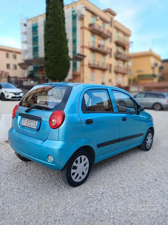 Usata Chevrolet Matiz 52 CV (38 kW) 2007 Bluazzurro Utilitaria