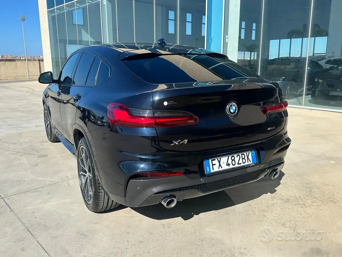Usata BMW X4 M Sport 231 CV (169 kW) 2019 Nero SUV