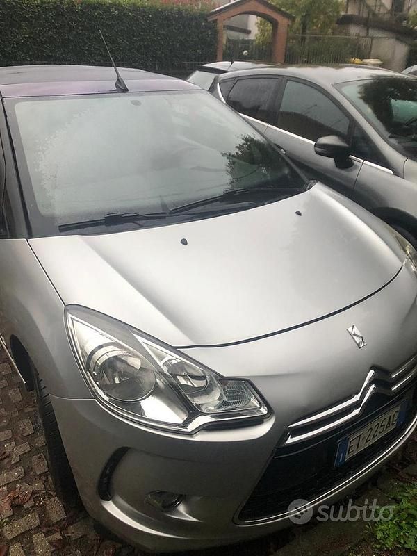 Usata Citroën DS3 Cabriolet 82 CV (60 kW) 2013 Grigio Cabrio
