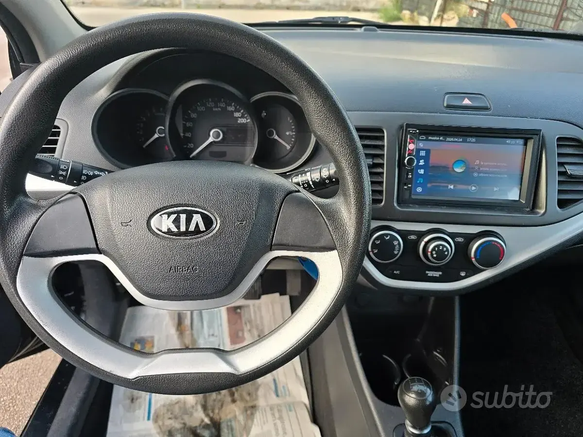 Usata Kia Picanto 69 CV (50 kW) 2013 Nero Utilitaria
