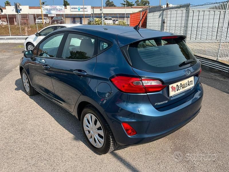 Usata Ford Fiesta 75 CV (55 kW) 2022 Blu Utilitaria
